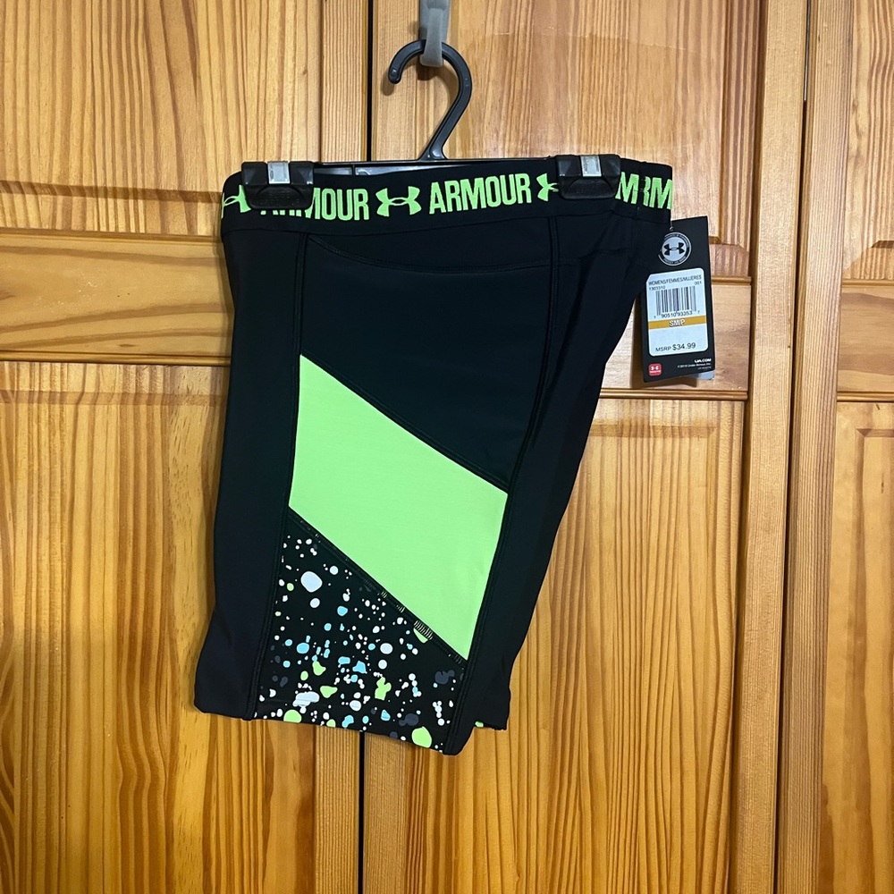 Under Armour Women’s size small compression sliding shorts